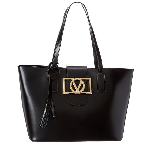 Valentino By Mario Valentino Bags Valentino By Mario Valentino Marion Super V Leather Tote